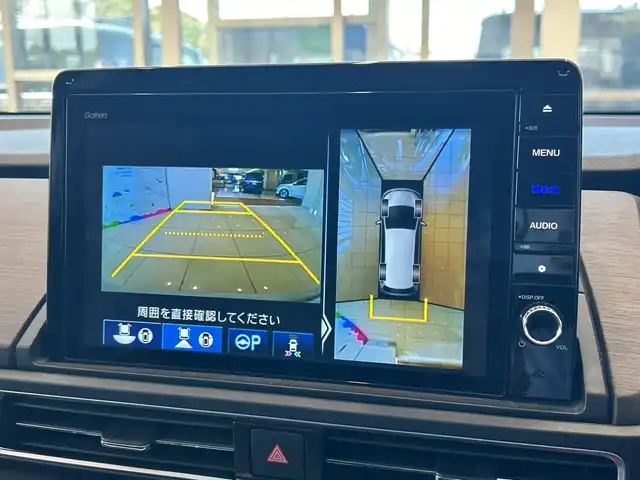 ホンダ オデッセイ ハイブリッド e:HEVアブソルート EX 埼玉県 2021(令3)年 5.9万km プラチナホワイトパール ホンダセンシング/純正10インチメモリナビ/　CD/DVD/BT/フルセグ/両側パワースライドドア/アラウンドビューモニター/レーダークルーズコントロール/LEDオートライト/ハーフレザーシート/シートヒーター/純正18インチアルミホイール/ステアリングスイッチ/USBポート/ビルトインETC2.0
