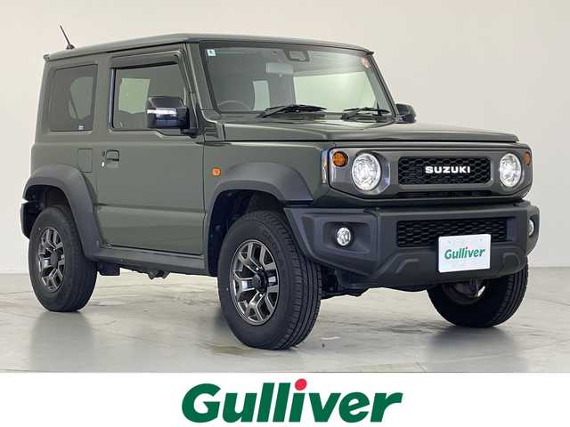 スズキ ジムニー シエラ JC 愛知県 2020(令2)年 4万km ジャングルグリーン 4WD/純正ナビ（CN-RZ853）/・Ｂｌｕｅｔｏｏｔｈ接続/・フルセグ/・ＵＳＢ入力/・ＣＤ／ＤＶＤ/ETC/クルーズコントロール/デュアルセンサーブレーキサポート/レーンキープアシスト/前席シートヒーター/ＬＥＤオートハイビーム/フォグランプ/ダウンヒルアシストコントロール/純正フロアマット/純正アルミホイール