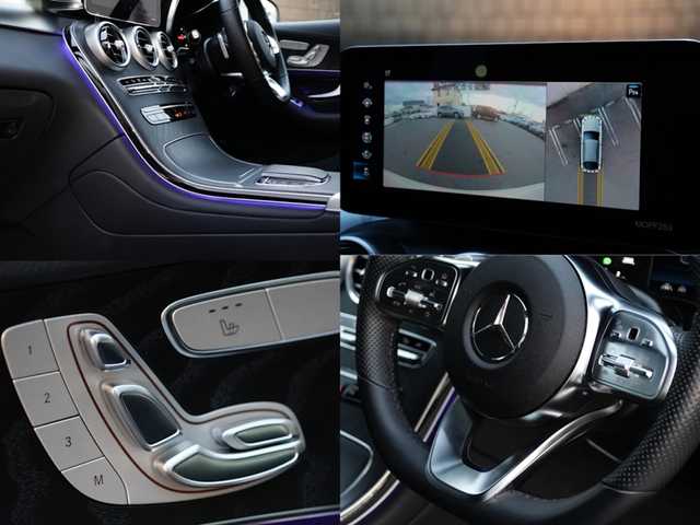 メルセデス・ベンツ ＧＬＣ２２０ d 4マチック クーペ AMGライン 静岡県 2022(令4)年 1.2万km ダイヤモンドホワイト レーダーセーフティ /衝突軽減ブレーキACC/レーンキープアシストBSM/MBUXナビフルセグTV Bluetooth/全方位カメラ/アンビエントライト /ハーフレザーシート シートヒーター /前席メモリーパワーシート/パワーバックドア/DSRCETC/ドライブレコーダー