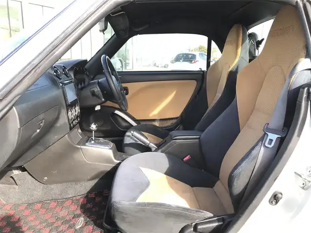 ダイハツ コペン ULTIMATE EDⅡ 鳥取県 2007(平19)年 9.6万km ホワイトパールマイカ ターボ車/電動オープン/純正ディスプレイオーディオ/CD/DVD/BT/社外ETC/アルカンターラレカロシート/BBS15インチアルミホイール/MOMOステアリング/ビルシュタインサスペンション/前席シートヒーター/キセノンライト/MTモード付AT/キーレスキー/スペアキー