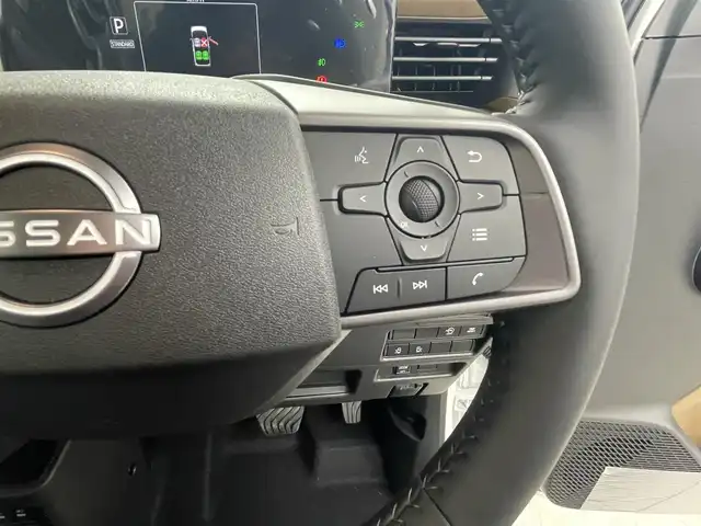 日産 ルークス ハイウェイスター X 群馬県 2025(令7)年 0.1千km パール 届出済未使用車　禁煙車　純正９インチディスプレイオーディオ　全席シートヒーター　ステアリングヒーター　　両側パワースライドドア　オートマチックハイビーム　ＬＥＤヘッドライト　純正アルミホイール