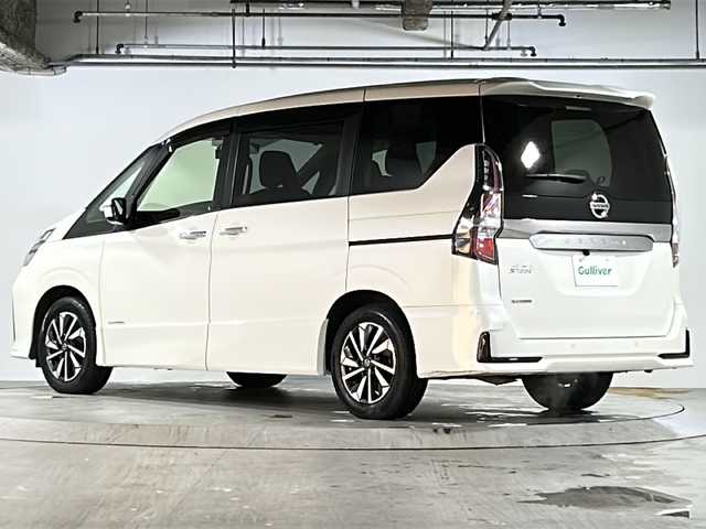 日産 セレナ ハイウェイスター V 広島県 2022(令4)年 6.6万km ブリリアントホワイトパール 禁煙/エマージェンシーブレーキ/車線逸脱警報/ハイビームアシスト/道路標識認識/BSW/プロパイロット/アルパインナビ（7DNXF）/・フルセグ/CD/DVD/SD/REC/Bluetooth/バックカメラ/革巻ステアリング/ステアリングスイッチ/オートライト/スマートキー/プッシュスタート/スマートキー/電動パーキングブレーキ/オートホールド/LEDヘッドライト/フォグランプ/ドライブレコーダー/ETC/フロアマット/ドアバイザー/アイドリングストップ/オートデュアルエアコン、リヤヒーターダクト  /純正１６インチアルミホイール