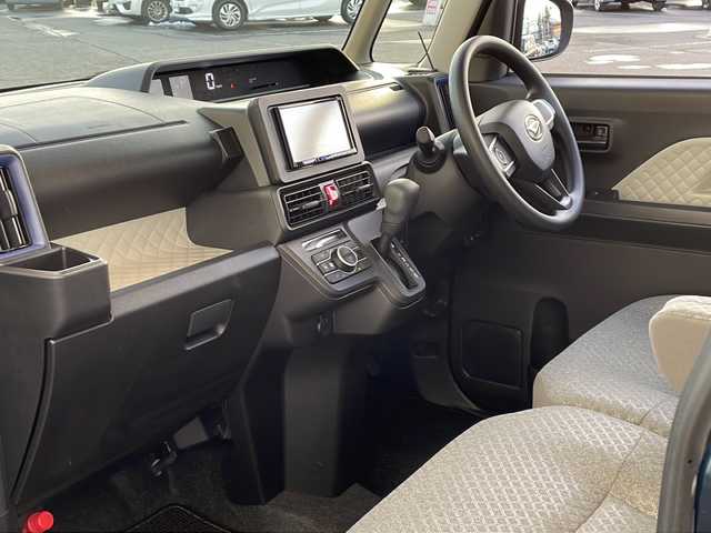 ダイハツ タント X スペシャル 山形県 2022(令4)年 1万km レーザーブルークリスタルシャイン 禁煙車/4WD/スマートアシスト/横滑り防止装置/前後コーナーセンサー/社外ナビ/（Bluetooth/CD/フルセグ)/バックカメラ/LEDオートライト/DN席シートヒーター/ステアリングスイッチ/純正フロアマット/社外AWサマータイヤ(155/65/R14・5mm)4本積載/電動格納ミラー/スマートキー/ドアバイザー