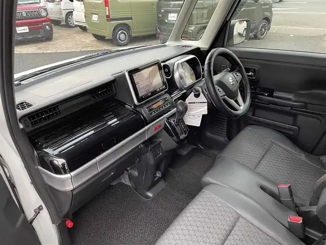 スズキ スペーシア カスタム HYBRID XS ターボ 千葉県 2018(平30)年 10.2万km ピュアホワイトP 【(株)IDOMが運営する【じしゃロン八千代店】の自社ローン対象車両になります。こちらは現金ご利用時の価格です。自社ローンご希望の方は別途その旨お申付け下さい。】/社外ナビ/・CD/DVD/・フルセグTV/・Bluetooth接続/ETC/D席シートヒーター/両側パワースライドドア