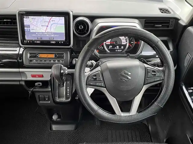 スズキ スペーシア カスタム HYBRID XS ターボ 千葉県 2018(平30)年 10.2万km ピュアホワイトP 【(株)IDOMが運営する【じしゃロン八千代店】の自社ローン対象車両になります。こちらは現金ご利用時の価格です。自社ローンご希望の方は別途その旨お申付け下さい。】/社外ナビ/・CD/DVD/・フルセグTV/・Bluetooth接続/ETC/D席シートヒーター/両側パワースライドドア