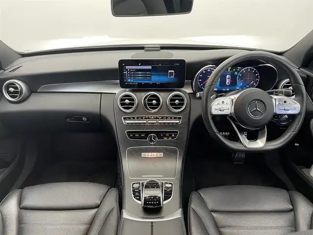 メルセデス・ベンツ Ｃ２００ ローレウスED スポーツプラスPKG 愛知県 2021(令3)年 4.2万km ダイヤモンドホワイト 純正12.3型ディスプレイナビ　フルセグＴＶ　全方位カメラ　Ｂｕｒｍｅｓｔｅｒサウンド　黒革メモリシート　シートヒーター　シートベンチレーション　衝突軽減　追従クルコン　ＨＵＤ　ＢＳＭ　コーナーセンサー　ＬＥＤライト　799ダイヤモンドホワイトOPカラー　レザーエクスクルーシブパッケージ　レーダーセーフティパッケージ　純正ドラレコ　ワイヤレス充電　禁煙