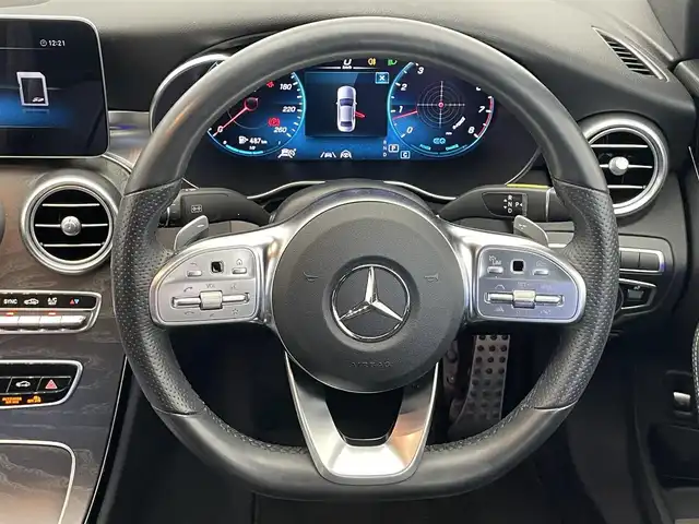 メルセデス・ベンツ Ｃ２００ ローレウスED スポーツプラスPKG 愛知県 2021(令3)年 4.2万km ダイヤモンドホワイト 純正12.3型ディスプレイナビ　フルセグＴＶ　全方位カメラ　Ｂｕｒｍｅｓｔｅｒサウンド　黒革メモリシート　シートヒーター　シートベンチレーション　衝突軽減　追従クルコン　ＨＵＤ　ＢＳＭ　コーナーセンサー　ＬＥＤライト　799ダイヤモンドホワイトOPカラー　レザーエクスクルーシブパッケージ　レーダーセーフティパッケージ　純正ドラレコ　ワイヤレス充電　禁煙