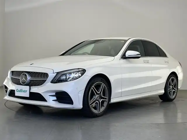 メルセデス・ベンツ Ｃ２００ ローレウスED スポーツプラスPKG 愛知県 2021(令3)年 4.2万km ダイヤモンドホワイト 純正12.3型ディスプレイナビ　フルセグＴＶ　全方位カメラ　Ｂｕｒｍｅｓｔｅｒサウンド　黒革メモリシート　シートヒーター　シートベンチレーション　衝突軽減　追従クルコン　ＨＵＤ　ＢＳＭ　コーナーセンサー　ＬＥＤライト　799ダイヤモンドホワイトOPカラー　レザーエクスクルーシブパッケージ　レーダーセーフティパッケージ　純正ドラレコ　ワイヤレス充電　禁煙