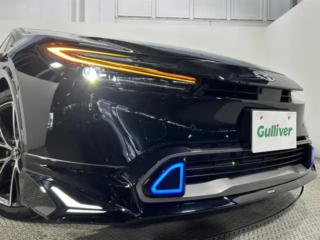 トヨタ プリウス Z 大阪府 2023(令5)年 1.1万km アティチュードブラックマイカ サンルーフ　黒革シート　モデリスタエアロ　１２．３ｉｎｃナビＴＶ　３６０カメラ　デジタルインナーミラー　衝突軽減　ＢＳＭ　アドバンストパーク　パワーシート／ヒーター　電動リアゲート　１００Ｖ電源