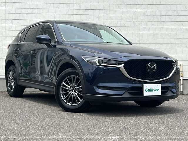 マツダ ＣＸ－５ XD スマートエディション 福島県 2021(令3)年 5.2万km ディープクリスタルブルーマイカ マツダ１０型ナビ　全周囲Ｃ　フルセグ　ヘッドアップディスプレイ　ドラレコ　ＥＴＣ　ＵＳＢ　メモリ付電動シートヒーター　ステアヒーター　ヒルスタートアシスト　レーダークルーズ　オートＬＥＤ　フォグ