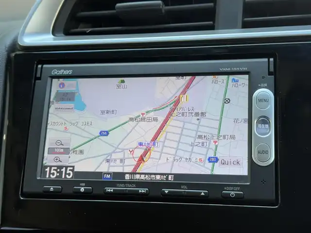 ホンダ フィット ハイブリット Lパッケージ 香川県 2015(平27)年 9.4万km プレミアムホワイトパール 純正メモリナビ/【ワンセグ/CD/DVD/BT】/バックカメラ/クルーズコントロール/ハーフレザーシート/2024年サマータイヤ/社外前後ドライブレコーダー/社外ETC/LEDヘッドライト/純正フロアマット