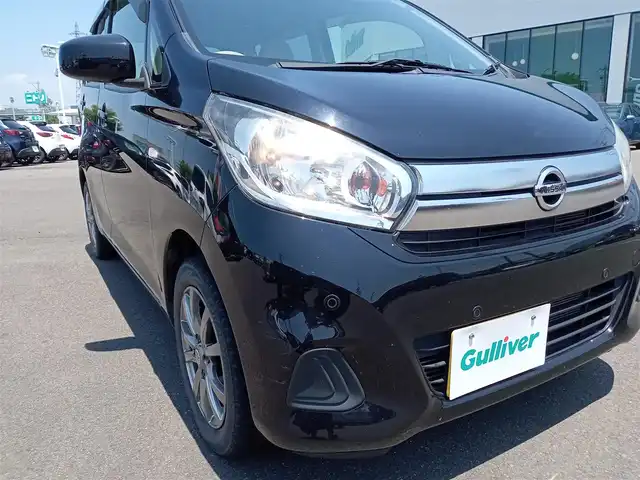 日産 デイズ J 福井県 2018(平30)年 7.1万km ブラックパールメタリック 純正9インチメモリナビ/フルセグテレビ/衝突被害軽減システム/横滑り防止装置/純正ホイルキャップ/スタッドレスタイヤ積込/リモコンキー/ダブルエアバッグ