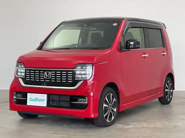 ホンダ Ｎ ＷＧＮ カスタム L ホンダセンシング 新潟県 2020(令2)年 3.2万km ミラノレッド 純正SDナビ（Bluetooth・CD・USB）/バックカメラ　/ホンダセンシング　/ETC2.0/追従クルーズコントロール/レーンキープアシスト　/後方コーナーセンサー　/D席シートヒーター　/前方ドライブレコーダー/LEDオートライト　/オートマチックハイビーム/オートパーキングブレーキ　/ブレーキホールド/アイドリングストップ/ステアリングスイッチ/スマートキー/スペアキー２本以上/純正フロアマット/純正１４インチアルミホイール