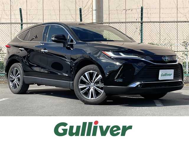 トヨタ ハリアー ハイブリッド G 東京都 2021(令3)年 2.5万km ブラック トヨタセーフティセンス/純正コネクトナビ/バックモニター/デジタルインナーミラー/パワーシート/電動リアゲート/スマートキー/ETC/ドライブレコーダー/ステアリングスイッチ/横滑り防止措置