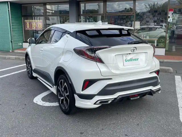 トヨタ Ｃ－ＨＲ G－T 長野県 2017(平29)年 11.6万km ホワイトパールクリスタルシャイン 4WD/純正ナビ/・Bluetooth/TV/CD/DVD/バックカメラ/純正ETC/社外ドライブレコーダー/ハーフレザーシート/前席シートヒーター/社外フロアマット/純正18インチＡＷ/ＬＥＤオートライト/モデリスタエアロ/ＴＶキャンセラー/デジタルインナーミラー/ＢＳＭ/クルーズコントロール追走あり/スペアキー1本/スマートキー/取り扱い説明書/保証書