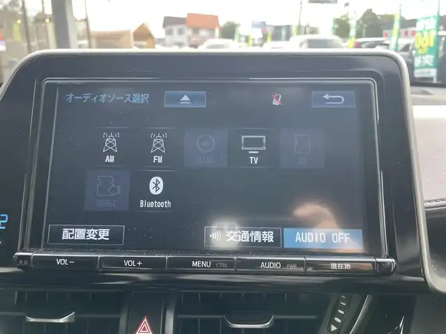 トヨタ Ｃ－ＨＲ G－T 長野県 2017(平29)年 11.6万km ホワイトパールクリスタルシャイン 4WD/純正ナビ/・Bluetooth/TV/CD/DVD/バックカメラ/純正ETC/社外ドライブレコーダー/ハーフレザーシート/前席シートヒーター/社外フロアマット/純正18インチＡＷ/ＬＥＤオートライト/モデリスタエアロ/ＴＶキャンセラー/デジタルインナーミラー/ＢＳＭ/クルーズコントロール追走あり/スペアキー1本/スマートキー/取り扱い説明書/保証書