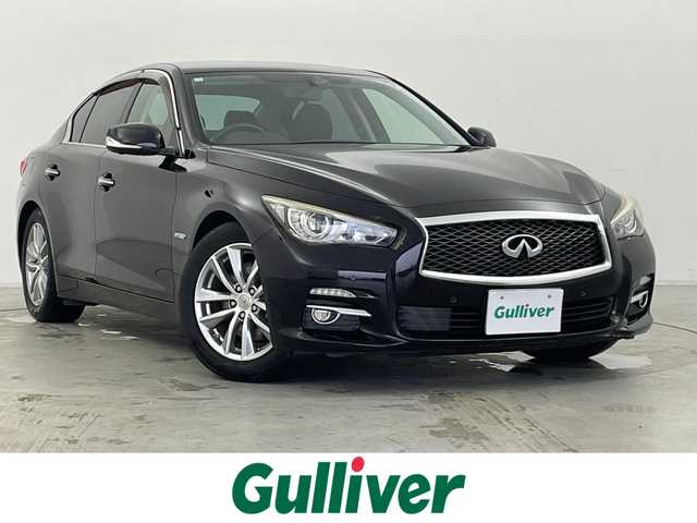 日産 スカイライン ハイブリッド 350GT Type P 愛知県 2014(平26)年 11.3万km ガーネットブラック 純正メーカーナビ/・CD/DVD/MSV/USB/Bluetooth/ワンセグTV/＝＝＝＝＝/黒本革シート　/パワーシート　/シートヒーター　　/純正メーカーナビ　/アラウンドビューモニター　/ワンセグＴＶ　/アダプティブクルーズコントロール　/ＬＥＤヘッドライト　/オートライト　/Ｆフォグランプ　/ＥＴＣ　