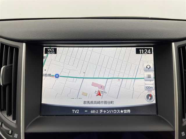 日産 スカイライン ハイブリッド 350GT Type P 愛知県 2014(平26)年 11.3万km ガーネットブラック 純正メーカーナビ/・CD/DVD/MSV/USB/Bluetooth/ワンセグTV/＝＝＝＝＝/黒本革シート　/パワーシート　/シートヒーター　　/純正メーカーナビ　/アラウンドビューモニター　/ワンセグＴＶ　/アダプティブクルーズコントロール　/ＬＥＤヘッドライト　/オートライト　/Ｆフォグランプ　/ＥＴＣ　