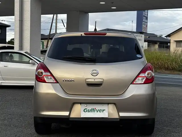 日産 ティーダ 15M SV +プラズマ 熊本県 2012(平24)年 7.4万km シルキーベージュ 純正7インチナビ(MP311D-A)/【ワンセグTV/Bluetooth/DVD/CD】/オートライト/ETC/純正フロアマット/取扱説明書