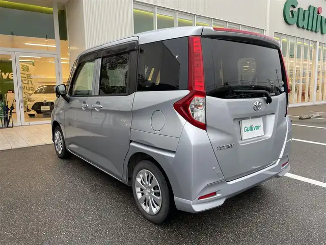 トヨタ ルーミー X S 石川県 2017(平29)年 8.3万km シルバー 4WD/純正メモリーナビ/純正CD/ワンセグTV/スマートキー/プッシュスタート/電動ミラー/レーダーブレーキ/オートライト/片側パワースライドドア/エアコン