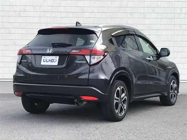 ホンダ ヴェゼル ハイブリッド Z 栃木県 2014(平26)年 12.7万km ルーセブラックM 株)IDOMが運営する【じしゃロン小山店】の自社ローン専用車両になります。こちらは現金またはオートローンご利用時の価格です。自社ローンご希望の方は別途その旨お申付け下さい//禁煙車/純正フルセグナビ/（CD/DVD/AM/FMラジオ）/(Bluetooth)/スマートキー/プッシュスタート/バックカメラ/ＥＴＣ/クルーズコントロール/シティブレーキアクティブシステム/シートヒーター/チップアップシート/ルーフレール/ステアリングリモコン/パドルシフト/電動格納ドアミラー/パワーウインドウ/オートライト/自動防眩ミラー