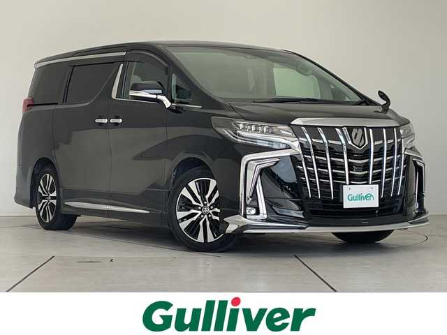 トヨタ アルファード S Cパッケージ 愛知県 2020(令2)年 5.5万km ブラック モデリスタエアロ/純正9型ディスプレイオーディオナビ/フリップダウンモニター/三眼LEDヘッドライト/両側パワースライドドア/レーダークルーズコントロール/シートヒーター/エアシート/バックカメラ/電動リアゲート/パワーシート/コーナーセンサー/純正アルミホイール/リアオートエアコン/レーンキープアシスト/オートマチックハイビーム/ドライブレコーダー/ETC/衝突軽減システム/フルセグ/CD DVD/Bluetooth/ステアリングスイッチ/スマートキー/プッシュスタート