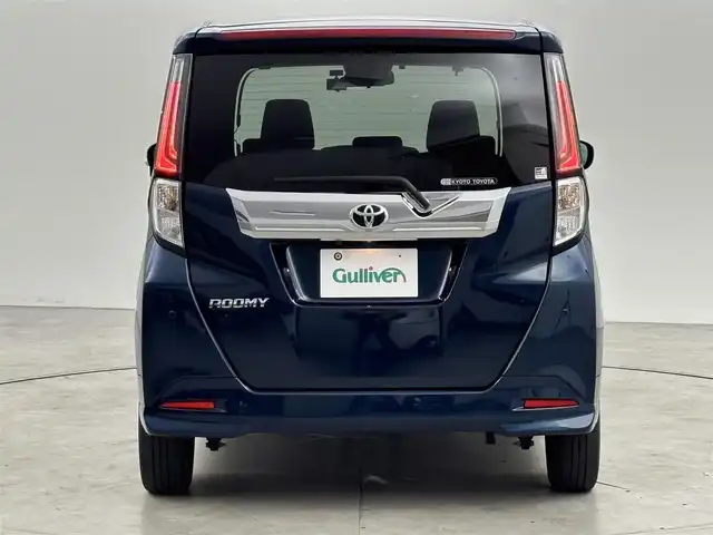 トヨタ ルーミー カスタムG 福岡県 2021(令3)年 3.3万km レーザーブルークリスタルシャイン 純正ナビ／フルセグＴＶ　/バックカメラ　/ビルトインＥＴＣ　/前後ドラレコ　/レーダークルコン　/コーナーセンサー　/衝突被害軽減　/横滑り防止装置　/アイドリングストップ　/両側電動スライドドア　/純正１４インチＡＷ