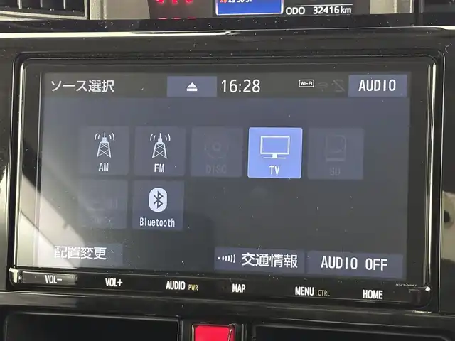 トヨタ ルーミー カスタムG 福岡県 2021(令3)年 3.3万km レーザーブルークリスタルシャイン 純正ナビ／フルセグＴＶ　/バックカメラ　/ビルトインＥＴＣ　/前後ドラレコ　/レーダークルコン　/コーナーセンサー　/衝突被害軽減　/横滑り防止装置　/アイドリングストップ　/両側電動スライドドア　/純正１４インチＡＷ