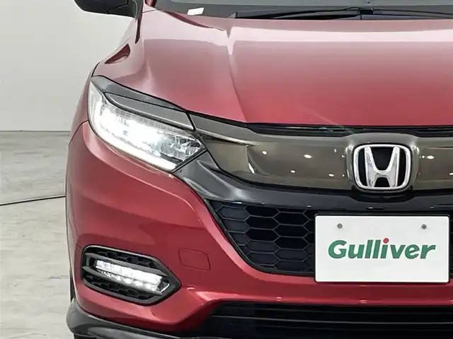 ホンダ ヴェゼル ハイブリッド RS ホンダセンシング 福岡県 2019(令1)年 5万km プレミアムクリスタルレッドM 純正８型ナビ（ＢＴ，フルセグＴＶ）　/バックカメラ　/前後ドラレコ　/ビルトインＥＴＣ　/ＡＣＣ　/衝突軽減ブレーキ　/レーンキープ　/パドルシフト　/ハーフレザー　/シートヒーター　/純正１８インチＡＷ　/ＬＥＤライト