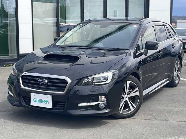 スバル レヴォーグ 1．6GTアイサイト スマートED 道東・釧路十勝 2017(平29)年 5.9万km 黒 ・４WD/・純正メモリナビ/（CD・DVD・AM・FM・BT・iPod）/・バックカメラ/・スマートキー/・プッシュスタート/・ETC/・レーダークルーズコントロール/・純正ドライブレコーダー/・アイドリングストップ/・純正アルミホイール/・ドアバイザー