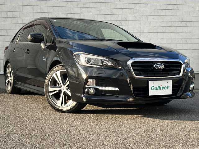 スバル レヴォーグ 1．6GTアイサイト スマートED 福島県 2017(平29)年 5.9万km 黒 ・４WD/・純正メモリナビ/（CD・DVD・AM・FM・BT・iPod）/・バックカメラ/・スマートキー/・プッシュスタート/・ETC/・レーダークルーズコントロール/・純正ドライブレコーダー/・アイドリングストップ/・純正アルミホイール/・ドアバイザー