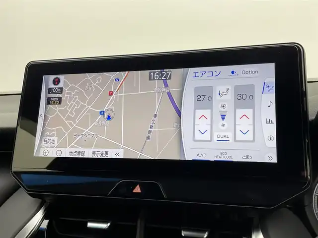 トヨタ ハリアー Z 宮城県 2022(令4)年 0.7万km ホワイトパールクリスタルシャイン 純正12型ナビ/フルセグTV/プリクラッシュセーフティ/M`sスピードエアロ（F・S・R）/M`sスピード4本出マフラー/デジタルインナーミラー/ブラインドスポットモニター/21インチAW/バックカメラ/ETC2.0/アダプティブクルーズコントロール/前後ドライブレコーダー/オートブレーキホールド/電動パーキングブレーキ/LEDヘッドライト/フォグランプ/保証書/取扱説明書