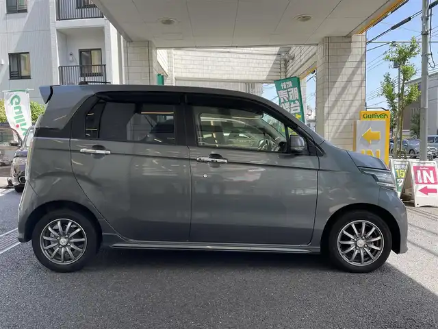 ホンダ Ｎ ＷＧＮ カスタム G 東京都 2014(平26)年 2.7万km ポリッシュドメタルメタリック 登録時走行26113km/ワンオーナー/社外メモリーナビ・ワンセグTV/バックカメラ/HIDライト/ETC/スマートキー/H27.28.29.30.R1.3.5年記録簿/保証書・取説/スペアキー