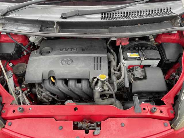 トヨタ ポルテ X 滋賀県 2012(平24)年 10.9万km スーパーレッドⅤ 純正ナビ/・Bluetooth/・フルセグ/・バックカメラ/片側パワースライドドア/電動格納ミラー/フォグライト/純正フロアマット/EBD（電子制動力配分装置）