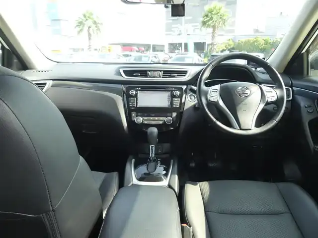 日産 エクストレイル 20Xt エマージェンシーブレーキ 千葉県 2016(平28)年 2.1万km ブリリアントホワイトパール エマージェンシーブレーキ/クルーズコントロール/アイドリングストップ/カブロンシート/前席シートヒーター/純正SDナビ/地デジTV/【DVD/CD再生機能　Bluetooth接続】/アラウンドビューモニター/ドライブレコーダー（CA-XDR71GD）/ETC/LEDヘッドライト/フォグライト/ウインカーミラー/コーナーセンサー/純正17インチアルミホイル/インテリジェントキー