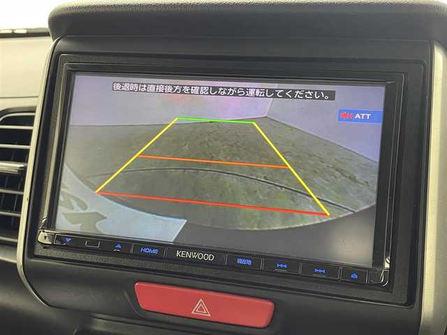 ホンダ Ｎ ＢＯＸ G Lパッケージ 群馬県 2016(平28)年 5万km スマートブラック フリップダウンモニター　社外７インチナビ　両側パワースライドドア　ベンチシート　ステアリングリモコン　横滑り防止装置　ＥＴＣ　スマートキー　スペアキー　ダブルエアバッグ　ＡＢＳ　盗難防止装置　禁煙車
