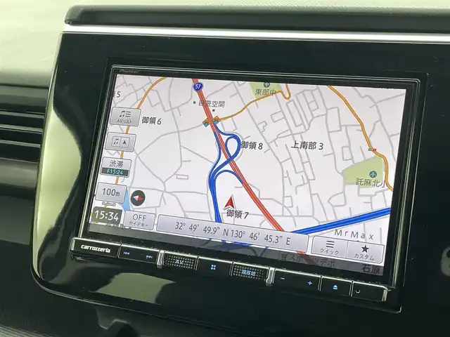 ホンダ ステップワゴン スパーダ ハイブリッド G EX ホンダセンシング 熊本県 2019(令1)年 6.7万km プラチナホワイトパール ワンオーナー　/禁煙車　/社外ナビ　/カロッツェリアフリップダウンモニター　/ビルトインＥＴＣ　/社外前後ドライブレコーダー　/バックカメラ/レーダークルーズコントロール/前後クリアランスソナー　/両側パワースライドドア　/前席シートヒーター　/ＧＰＳレーダー探知機/レーンキープアシスト/横滑り防止/デジタルインナーミラー/フロアマット/純正１６インチAW/オートライト/LEDヘッドライト/フォグライト/スマートキー/プッシュスタート/保証書/取扱説明書