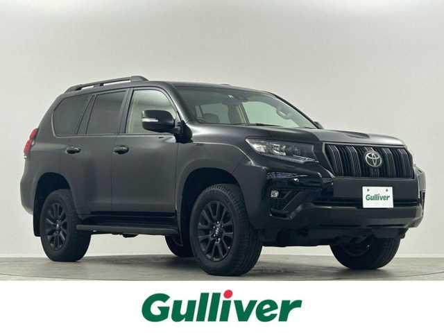 トヨタ ランドクルーザー プラド TX Lパッケージ マットブラED 埼玉県 2022(令4)年 2.8万km ブラック 特別仕様車【マットブラックエディション】　サンルーフ　ベージュレザーシート　パワーシート　　シートベンチレーション　電動格納サードシート　純正MOPディスプレイオーディオ　バックカメラ　全周囲モニター　衝突軽減　レーダークルーズ　ビルトインＥＴＣ2.0 LEDヘッドライト　フォグランプ  オートライト  AHB LDA