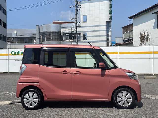 三菱 ｅＫスペース G セーフティパッケージ 愛知県 2018(平30)年 2.5万km コーラルピンクマイカ /禁煙車//社外メモリナビ//CD/AM/FM/BT/ワンセグTV//全方位カメラ//ETC//片側パワースライドドア//セーフティパッケージ//FCM/LDW//D席シートヒーター//オートリトラクタブルミラー//サーキュレーター//ハロゲンライト//アイドリングストップ//プッシュスタート//スマートキー//スペアキー×2//取扱説明書//保証書//記録簿H30.10-R6.7