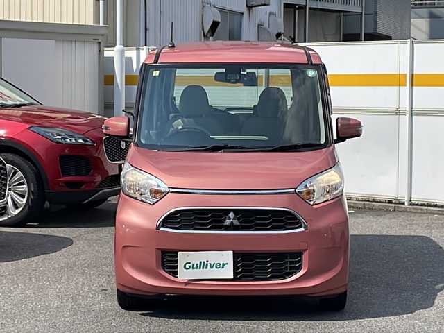三菱 ｅＫスペース G セーフティパッケージ 愛知県 2018(平30)年 2.5万km コーラルピンクマイカ /禁煙車//社外メモリナビ//CD/AM/FM/BT/ワンセグTV//全方位カメラ//ETC//片側パワースライドドア//セーフティパッケージ//FCM/LDW//D席シートヒーター//オートリトラクタブルミラー//サーキュレーター//ハロゲンライト//アイドリングストップ//プッシュスタート//スマートキー//スペアキー×2//取扱説明書//保証書//記録簿H30.10-R6.7