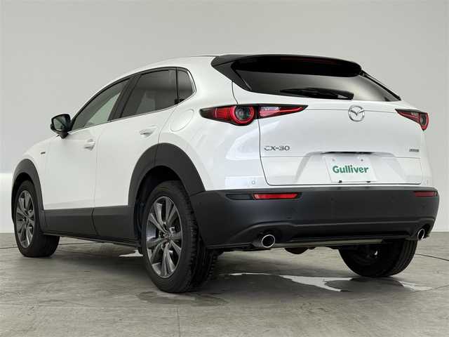 マツダ ＣＸ－３０ XD 100周年特別記念車 愛知県 2020(令2)年 3.8万km スノーフレイクホワイトパールマイカ 赤レザーシート/BOSEサウンドスピーカー/全方位カメラ/ETC/純正ナビ/　（Bluetooth/HDMI/CD）/i-ACTIIVESENSE/　・アドバンススマートシティブレーキサポート/　・AT誤発進抑制制御/　・リアパーキングセンサー/　・スマートシティブレーキサポート/　・車線逸脱警報システム/　・ブラインドスポットモニタリング＆リアクロストラフィックアラート/　・交通標識認識システム/　・ドライバー・アテンション・アラート/　・先進ライト/　・アダプティブクルーズコントロール/シートヒーター/ステアリングヒーター/パドルシフト/パワーバックドア/純正18インチAW/純正フロアマット