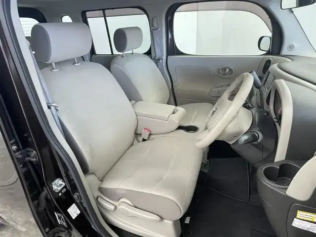 日産 キューブ 15X 群馬県 2016(平28)年 8.3万km ビターショコラ 純正７インチナビ　バックカメラ　ベンチシート　アイドリングストップ　スマートキー　スペアキー　横滑り防止装置　盗難防止装置　ドライブレコーダー　ダブルエアバッグ　純正フロアマット　オートエアコン　禁煙