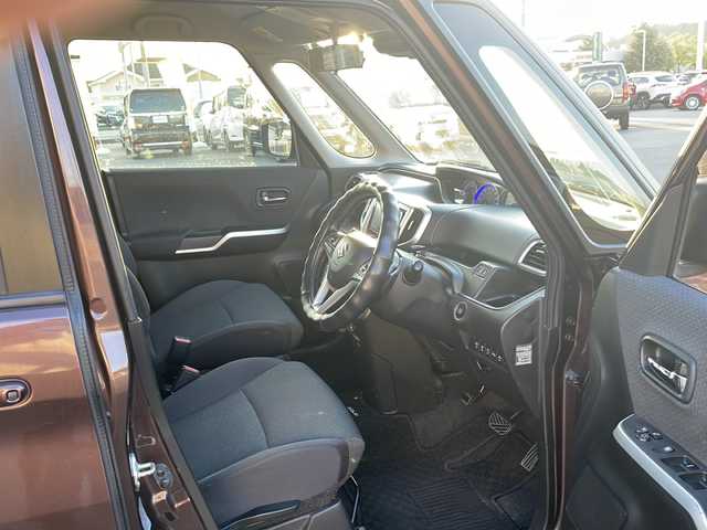 スズキ ソリオ HV MZ 山口県 2020(令2)年 10.2万km クラッシーブラウンM 社外メモリナビ/Bluetooth/フルセグTV/バックカメラ＆全周囲カメラ/両側パワースライドドア/HIDヘッドライト/フォグライト/スマートキー＆プッシュスタート/ETC/衝突軽減ブレーキ/コーナーセンサー/アイドリングストップ/クルーズコントロール/ステアリングスイッチ/社外前方ドライブレコーダー/D/席シートヒーター/D/席アームレスト/純正アルミ付きサマータイヤ4本車載/保証書・取説