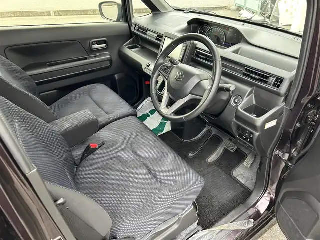 スズキ ワゴンＲ HYBRID FZ 富山県 2022(令4)年 1.7万km ムーンライトバイオレットPM 4WD/純正AW/社外ナビ(KENWOOD製) /ワンセグTV/バックカメラ/CD/DVD再生 /Bluetooth/コーナーセンサー/アイドリングストップ/ドライブレコーダー /ビルトインETC/シートヒーター(D席N席)/ウインカーミラー/ドアバイザー /LEDへドライト /オートライト/スマートキー /プッシュスタート /ステアリングスイッチ/横滑り防止装置