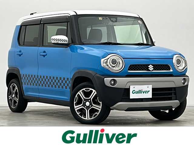 スズキ ハスラー X ターボ 宮城県 2014(平26)年 7万km サマーブルーM SDナビ/(AM/FM/SD/USB/iPod/BT/TV/VTR/CD/DVD)/ETC/前方ドライブレコーダー/プッシュスタート/スマートキー/スペアキー/シートヒーター/オートライト/フォグランプ/ヘッドライトレベライザー/ドアバイザー/純正フロアマット/純正15インチアルミホイール