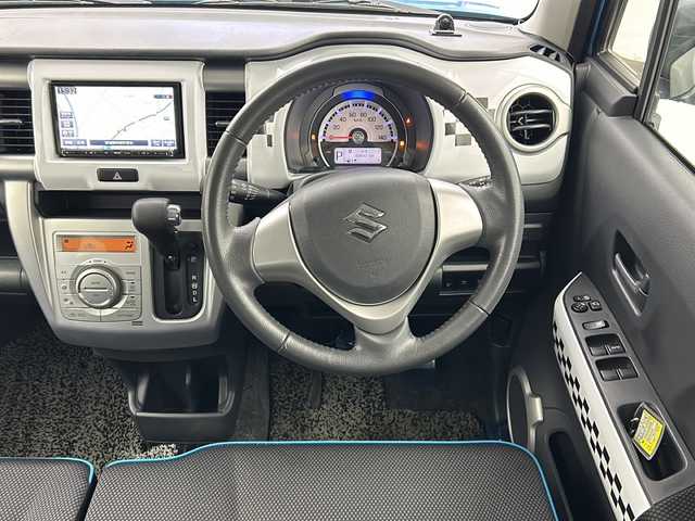 スズキ ハスラー X ターボ 宮城県 2014(平26)年 7万km サマーブルーM SDナビ/(AM/FM/SD/USB/iPod/BT/TV/VTR/CD/DVD)/ETC/前方ドライブレコーダー/プッシュスタート/スマートキー/スペアキー/シートヒーター/オートライト/フォグランプ/ヘッドライトレベライザー/ドアバイザー/純正フロアマット/純正15インチアルミホイール