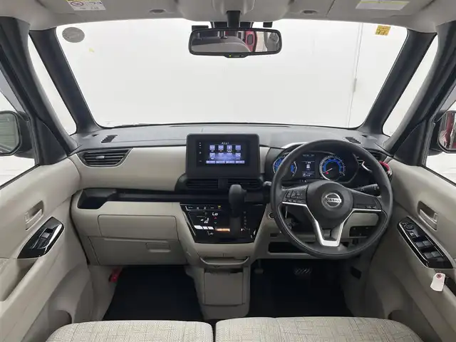 日産 ルークス X 茨城県 2020(令2)年 3万km スパークリングレッドM ・純正ディスプレイオーディオ/・Bluetooth/・前方ドライブレコーダー/・オートライト/・前後コーナーセンサー/・ドアバイザー/・片側パワースライドドア/・衝突被害軽減システム/・Wエアバック