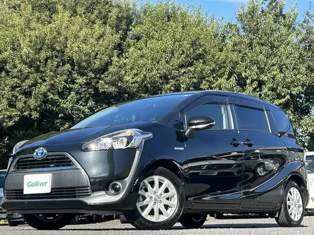 トヨタ シエンタ ハイブリッド X 東京都 2015(平27)年 4.7万km ブラックマイカ ワンオーナー/・ディーラー点検記録簿（H28～R6）/純正SDナビ/ワンセグTV/バックカメラ/スマートエントリー/プッシュスタート/取扱説明書/保証書/スペアキー1本/純正ホイール+スタッドレスタイヤ積込