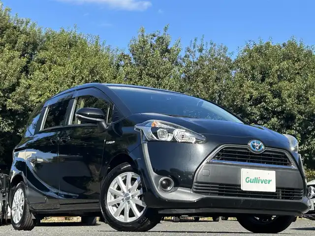 トヨタ シエンタ ハイブリッド X 東京都 2015(平27)年 4.7万km ブラックマイカ ワンオーナー/・ディーラー点検記録簿（H28～R6）/純正SDナビ/ワンセグTV/バックカメラ/スマートエントリー/プッシュスタート/取扱説明書/保証書/スペアキー1本/純正ホイール+スタッドレスタイヤ積込