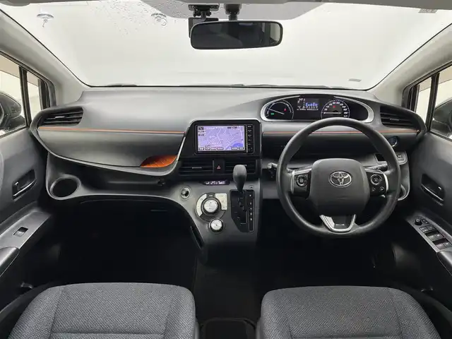 トヨタ シエンタ ハイブリッド X 福井県 2015(平27)年 4.7万km ブラックマイカ ワンオーナー/-ディーラー点検記録簿（H28～R6）/純正SDナビ/ワンセグTV/バックカメラ/スマートエントリー/プッシュスタート/取扱説明書/保証書/スペアキー1本/純正ホイール+スタッドレスタイヤ積込